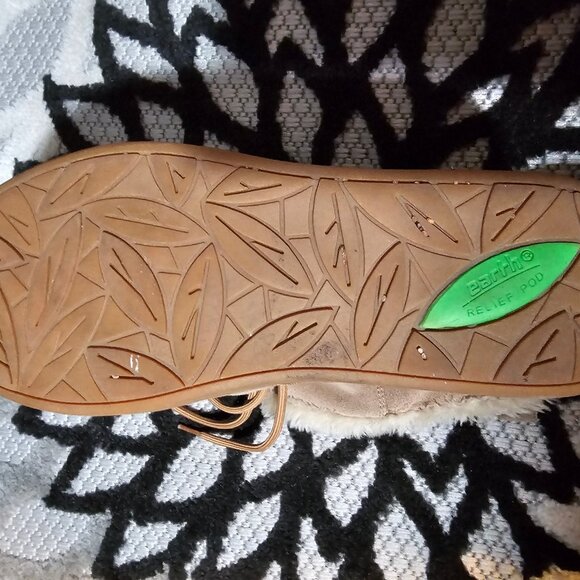 Snow Boot Women's Tan Suede Lace Up Mid Calf Boots - Picture 6 of 8